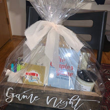 Load image into Gallery viewer, 3D Game Night Box - Game Storage Box - Gift Box - Family Night - Games - Camping food box - Outdoor Food Tray - Gift for kids