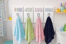 Load image into Gallery viewer, Kids Towel Hooks | 3D Farm Style | Backpack Hooks | Kids Bathroom Towel Hooks | Personalized Bathroom Hooks | Towel Rack | Towel Holder
