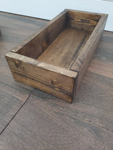 Load image into Gallery viewer, Bathroom Storage -Wooden Box -back of toilet storage - Farmhouse Decor