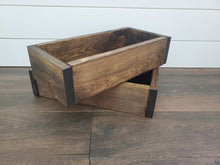 Load image into Gallery viewer, Bathroom Storage -Wooden Box -back of toilet storage - Farmhouse Decor
