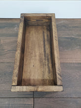 Load image into Gallery viewer, Bathroom Storage -Wooden Box -back of toilet storage - Farmhouse Decor