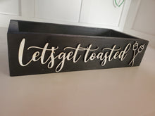 Load image into Gallery viewer, 3D Smores station box - Let's get toasted - Smores box - Camping station - Smores Bar - Smores - Camping food box - Outdoor Food Tray