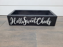 Load image into Gallery viewer, 3d Hello sweet cheeks box | Toilet box | bathroom storage | Bathroom decor | Hello Sweet Cheeks | Funny bathroom decor | Toilet tray