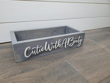 Load image into Gallery viewer, 3D Cutie with a booty toilet box - Funny bathroom decor - Rustic Toilet Paper Holder - Farmhouse Bathroom Decor - Box Above The Toilet