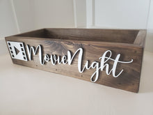 Load image into Gallery viewer, 3D Movie Night box - Movie box - Candy station - Candy Bar - Movies - Camping food box - Outdoor Food Tray
