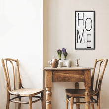 Load image into Gallery viewer, 3D Home Sign - Welcome Sign - Modern Farmhouse Decor - Farmhouse Wall Decor -Rustic Home Decor - Mantel Decor - Entryway sign
