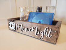 Load image into Gallery viewer, 3D Movie Night box - Movie box - Candy station - Candy Bar - Movies - Camping food box - Outdoor Food Tray