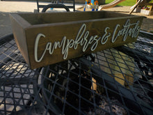 Load image into Gallery viewer, 3D Campfires & Cocktails Box - Smores box - Camping station - Smores Bar - Smores - Camping food box - Outdoor Food Tray