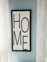 Load image into Gallery viewer, 3D Home Sign - Welcome Sign - Modern Farmhouse Decor - Farmhouse Wall Decor -Rustic Home Decor - Mantel Decor - Entryway sign