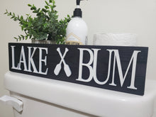 Load image into Gallery viewer, 3D Lake Bum Toilet Paper Holder - Cabin Bathroom Decor - Wooden Box - Bathroom Storage Box - Toilet Paper Box - Lakehouse Decor