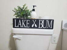 Load image into Gallery viewer, 3D Lake Bum Toilet Paper Holder - Cabin Bathroom Decor - Wooden Box - Bathroom Storage Box - Toilet Paper Box - Lakehouse Decor