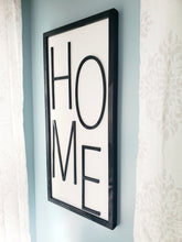 Load image into Gallery viewer, 3D Home Sign - Welcome Sign - Modern Farmhouse Decor - Farmhouse Wall Decor -Rustic Home Decor - Mantel Decor - Entryway sign