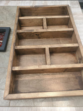 Load image into Gallery viewer, Large Charcuterie Wooden Tray- Charcuterie Board - Camping station - Smores Bar - Smores - Camping food box - Party Food Tray