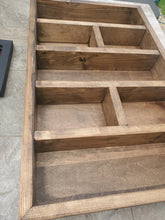 Load image into Gallery viewer, Large Charcuterie Wooden Tray- Charcuterie Board - Camping station - Smores Bar - Smores - Camping food box - Party Food Tray