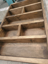 Load image into Gallery viewer, Large Charcuterie Wooden Tray- Charcuterie Board - Camping station - Smores Bar - Smores - Camping food box - Party Food Tray