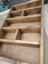 Load image into Gallery viewer, Large Charcuterie Wooden Tray- Charcuterie Board - Camping station - Smores Bar - Smores - Camping food box - Party Food Tray