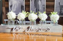 Load image into Gallery viewer, 3d Personalized centerpiece box - Mason Jar Box - Table Decor - Dining decor - Kitchen Decor - Mantle decor - Kitchen Island Decor