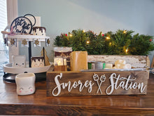 Load image into Gallery viewer, 3D Smores station box - Smores box - Camping station - Smores Bar - Smores - Camping food box - Outdoor Food Tray