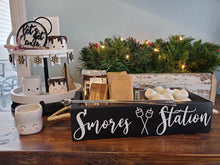 Load image into Gallery viewer, 3D Smores station box - Smores box - Camping station - Smores Bar - Smores - Camping food box - Outdoor Food Tray