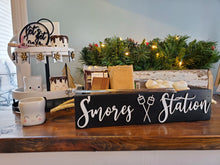 Load image into Gallery viewer, 3D Smores station box - Smores box - Camping station - Smores Bar - Smores - Camping food box - Outdoor Food Tray