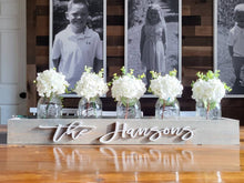 Load image into Gallery viewer, 3d Personalized centerpiece box - Mason Jar Box - Table Decor - Dining decor - Kitchen Decor - Mantle decor - Kitchen Island Decor