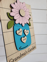 Load image into Gallery viewer, Engraved Mother's Day gift for mom, Personalized Mother's day sign, Mother's day gift from kids, gift for Mom, Gift for grandma
