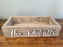 Load image into Gallery viewer, 3d Personalized centerpiece box - Mason Jar Box - Table Decor - Dining decor - Kitchen Decor - Mantle decor - Wedding table decor, kitchen