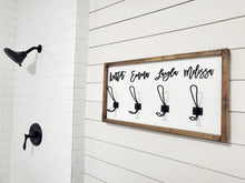 Load image into Gallery viewer, 3D Farmhouse Bathroom Decor for Kids Towels, Bathroom Storage And Organization, Back Pack Hooks, Towel Holder, Towel Rack, Bathroom Hooks