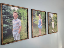 Load image into Gallery viewer, Wood Photo, Custom Wall Art, Picture on wood, Wood photo print, Custom Wood sign, Image on wood, Family picture,  Custom Wood Picture