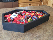 Load image into Gallery viewer, Coffin Serving tray - Halloween Decor - Candy box - Candy station - Trick or Treat Candy Box - Halloween Party Decor - Outdoor Food Tray