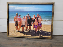 Load image into Gallery viewer, Wooden Framed Family Photos