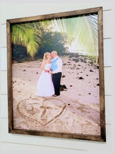 Load image into Gallery viewer, Wedding Photos Printed On Wood