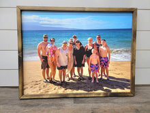 Load image into Gallery viewer, Wooden Framed Family Photos