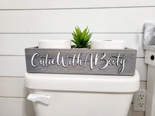 Load image into Gallery viewer, 3D Personalized Rustic Toilet Paper Holder - Farmhouse Bathroom Decor - Wooden Box - Bathroom Storage - Toilet Paper Box
