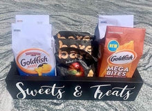 Load image into Gallery viewer, 3D Sweets &amp; Treats box - Snack Tray - Party box - kitchen snack box - Snack Bar - Snacks - Treat box - Gift basket
