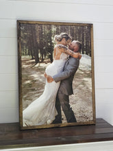 Load image into Gallery viewer, Wedding Photos Printed On Wood
