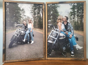 Wooden Framed Family Photos