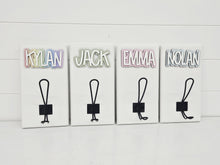 Load image into Gallery viewer, Kids Towel Hooks | 3D Farm Style | Backpack Hooks | Kids Bathroom Towel Hooks | Personalized Bathroom Hooks | Towel Rack | Towel Holder
