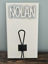 Load image into Gallery viewer, Kids Towel Hooks | 3D Farm Style | Backpack Hooks | Kids Bathroom Towel Hooks | Personalized Bathroom Hooks | Towel Rack | Towel Holder
