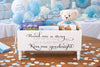 Read me a story, tuck me in tight Book Bin - Book Storage - Books - Toy Storage - Bookcase - Nursery Decor - Baby Shower Gift - Birthday