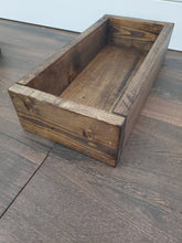 Load image into Gallery viewer, Bathroom Storage -Wooden Box -back of toilet storage - Farmhouse Decor
