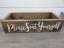 Load image into Gallery viewer, 3D Personalized Rustic Toilet Paper Holder - Farmhouse Bathroom Decor - Wooden Box - Bathroom Storage - Toilet Paper Box
