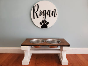 Pet name sign, Dog sign, pet gift, Personalized pet gift, pet decor, wood dog sign, gift for pet