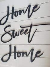 Load image into Gallery viewer, 3D Home Sweet Home Sign | Above Couch Sign | Living Room Signs | Home Sweet Home Wood Sign | Family Room Signs| Framed Wood Signs
