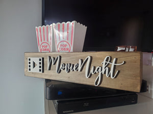 3D Movie Night box - Movie box - Candy station - Candy Bar - Movies - Camping food box - Outdoor Food Tray