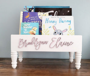 Personalized 3d Book storage Box - Baby Shower Gift - Book Box - Book Storage - Gift for Baby - Book caddy - Kids room storage