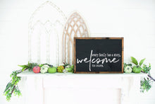 Load image into Gallery viewer, Every Family Has A Story Welcome To Ours | Rustic | Gifts | Wedding | Home Decor | Custom | Last name sign

