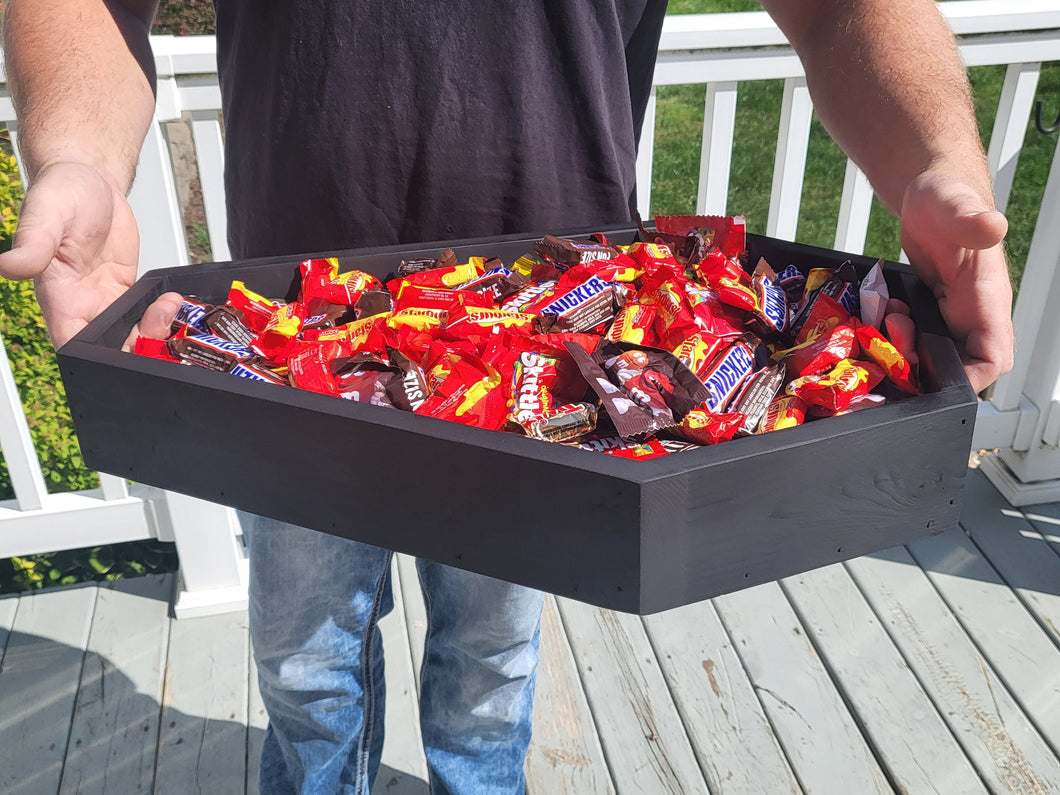 Coffin Serving tray - Halloween Decor - Candy box - Candy station - Trick or Treat Candy Box - Halloween Party Decor - Outdoor Food Tray