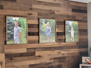 Custom Framed Photo on Wood | Custom Wood Framed Photo Prints | Wood Framed Family picture | Framed Wood photo | Wedding Photo on Wood