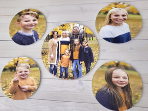 Custom Wood Photo, Round Picture Printed on Wood, Picture or Photo Printed on Wood, Wood Photo Print, Custom Wood Sign, Image on Wood,
